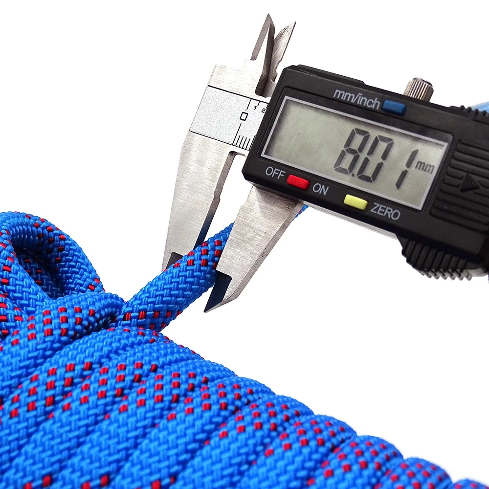 50m Static Climbing Rope 8mm O - Rescue Rope Throw avis et prix