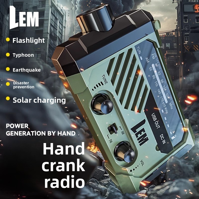 Survival Radio-Emergency Hand  - Solar Emergency Charger avis et prix