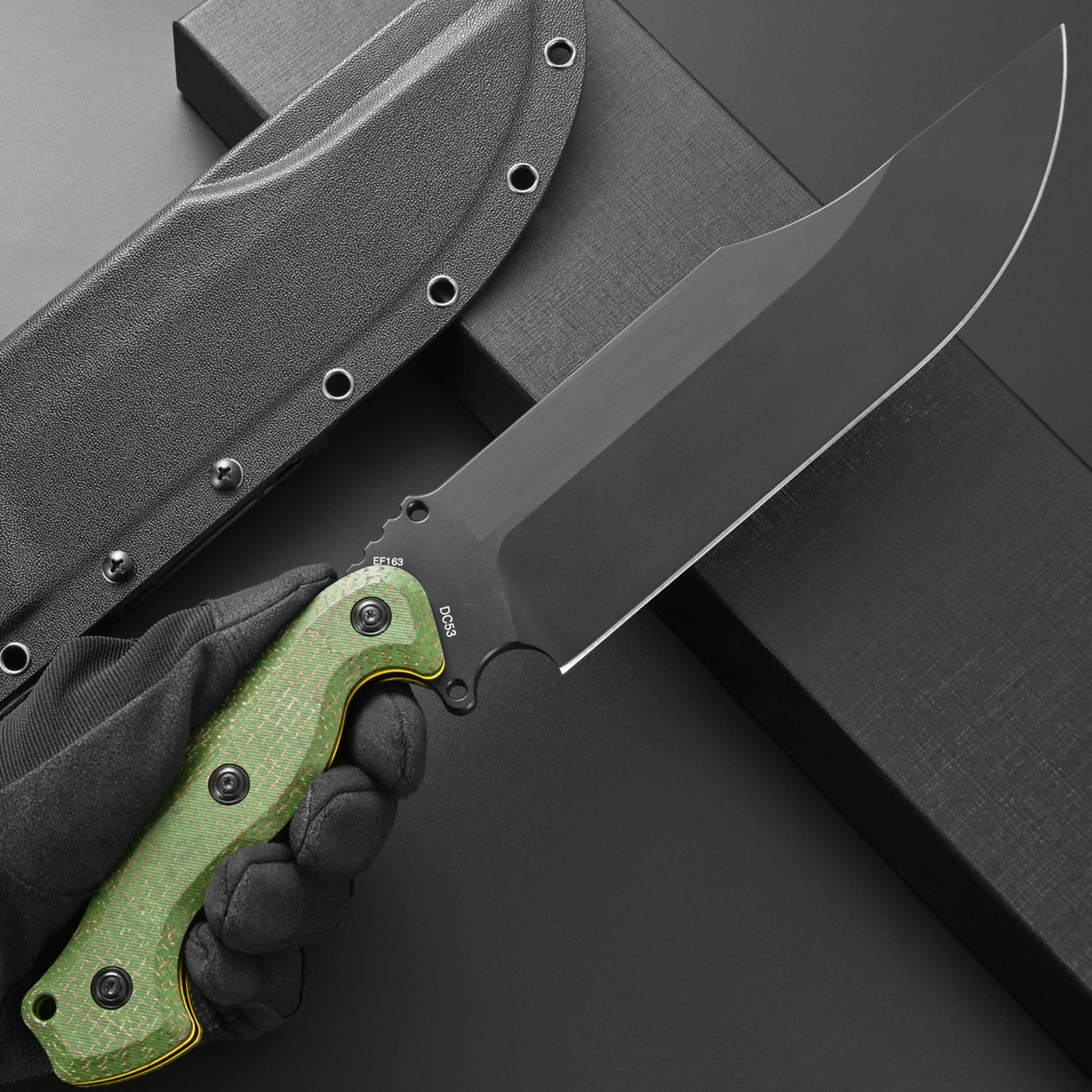 Eafengrow EF163 Fixed Blade Kn - Bushcraft Knife Fixed avis et prix