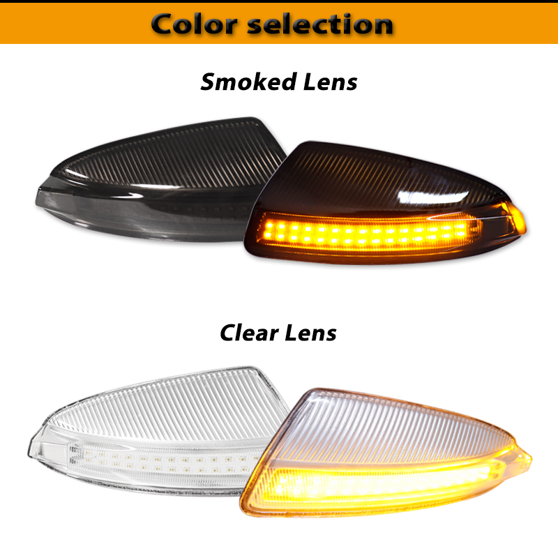 2pc Dynamic Sequential Blink/F - Signal Panel Orange avis et prix