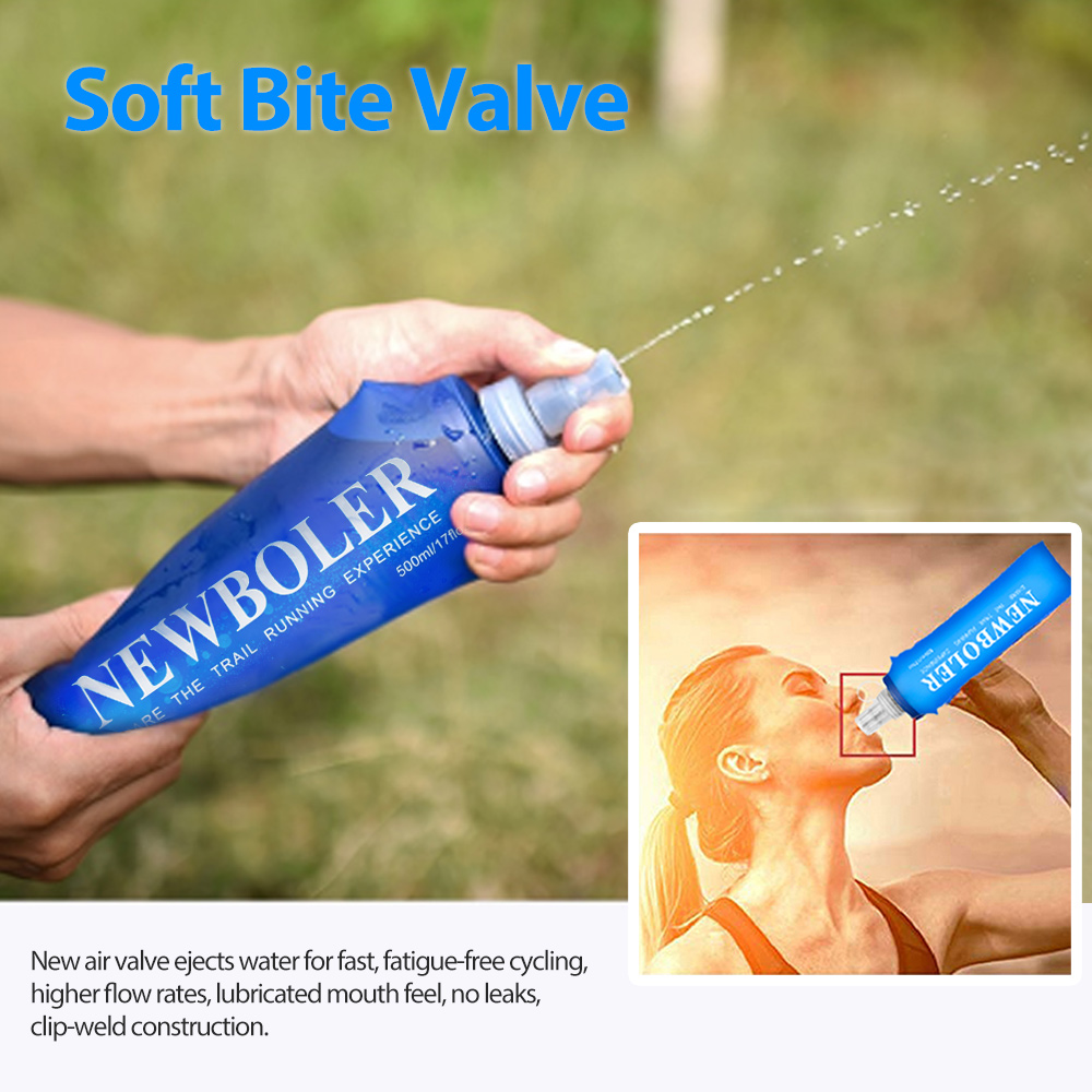 250/500/750ML Water Bottle TPU - Water Bag Collapsible avis et prix