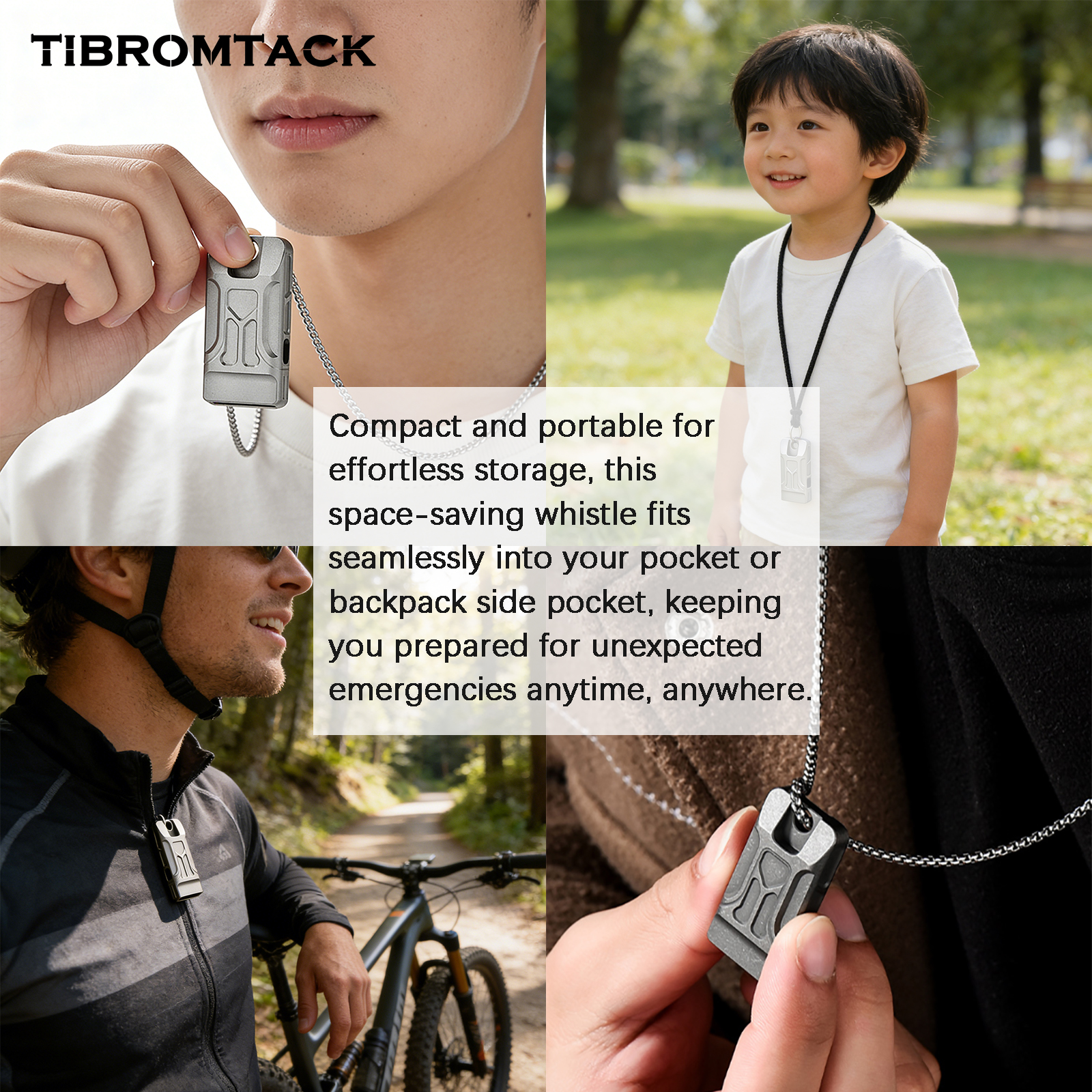 TIBROMTACK GR5 Titanium Emerge - Emergency Whistle Loud avis et prix