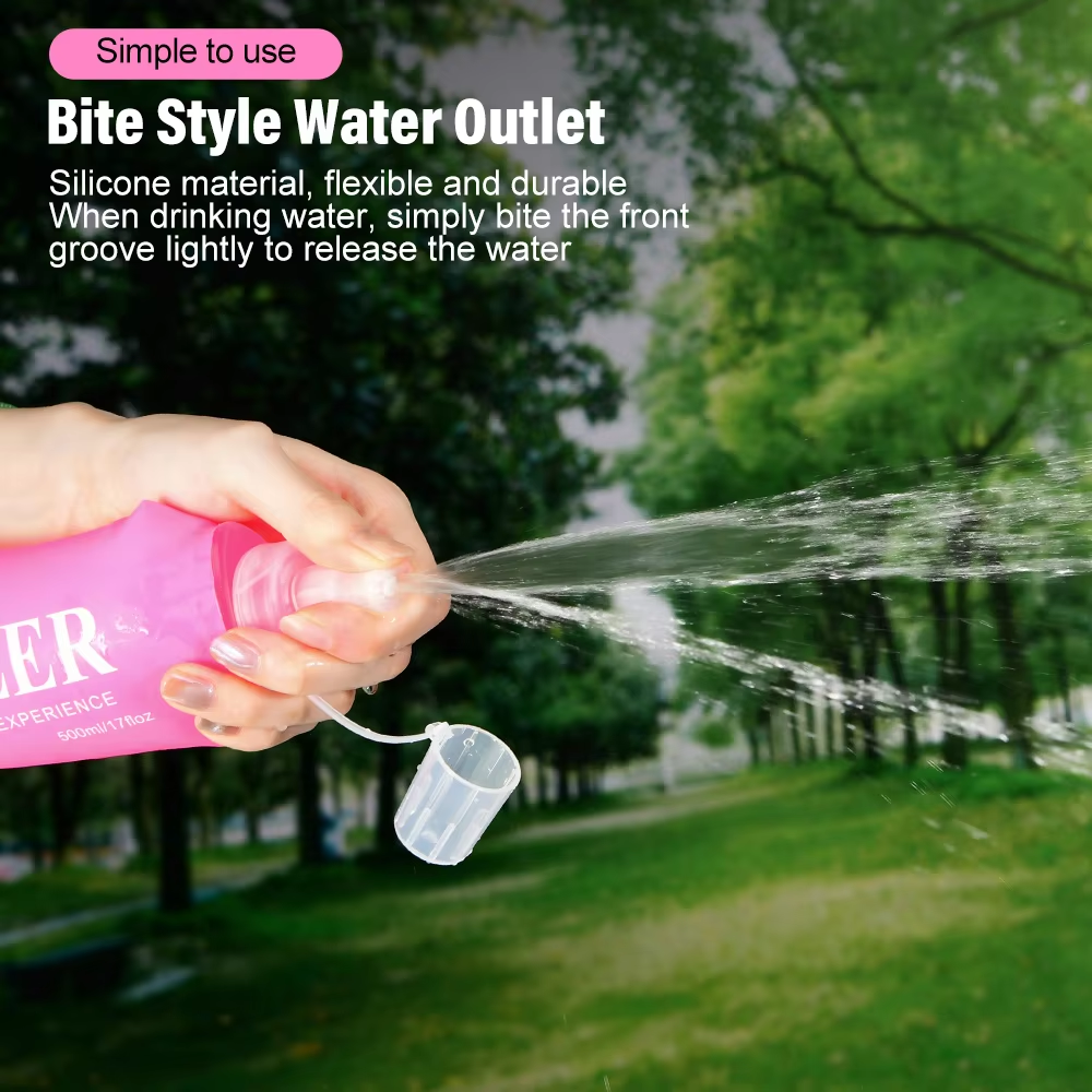 Folding Water Bottle TPU BPA-F - Water Bag Collapsible avis et prix