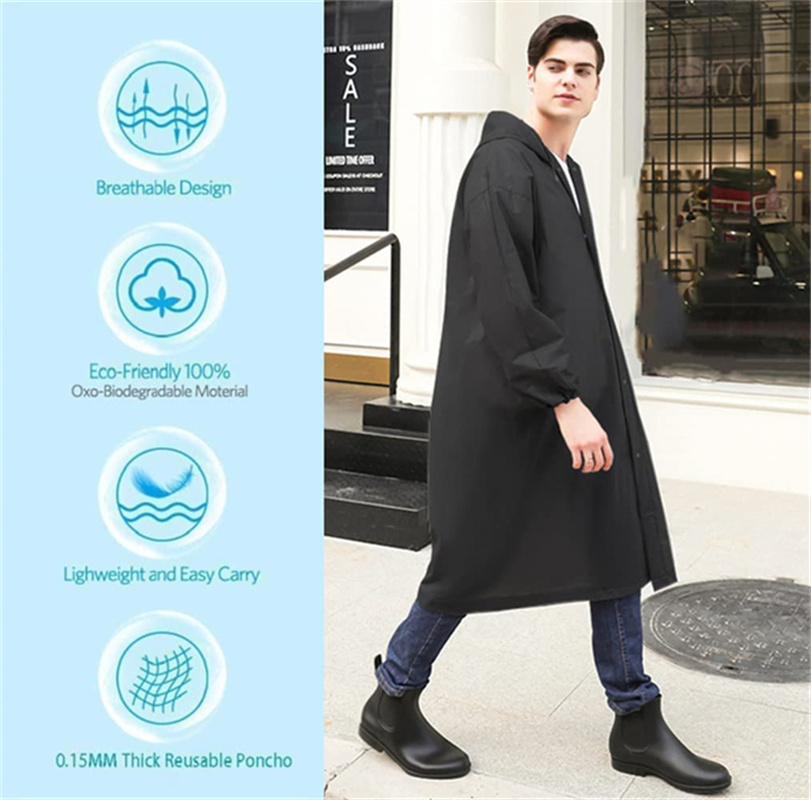 Waterproof Rain Ponchos.Dispos - Emergency Poncho Rain avis et prix