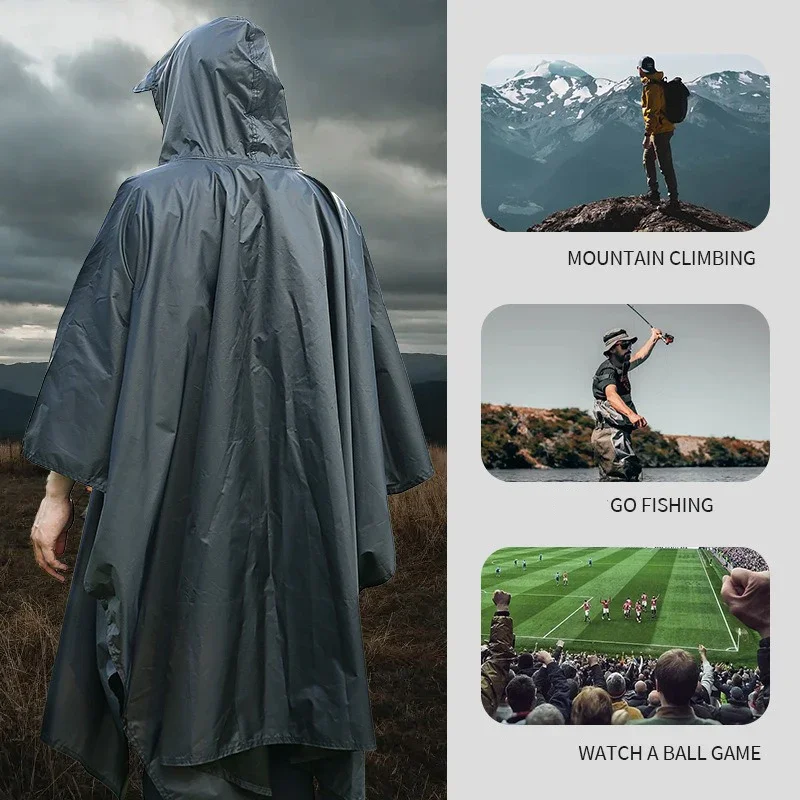 Outdoor 3 In 1 Military Rainco - Emergency Poncho Rain avis et prix