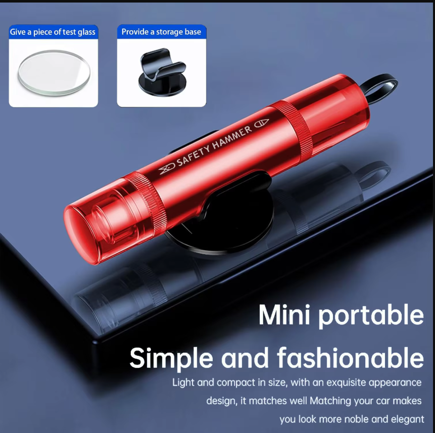 Car Safety Hammer Window Glass - Rescue Rope Throw avis et prix