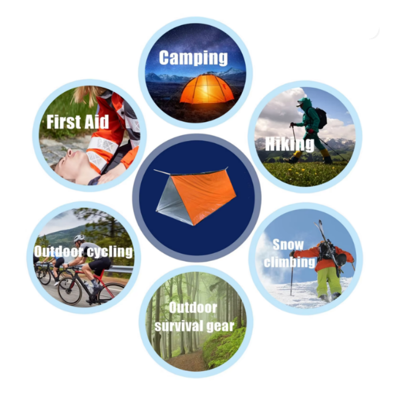 2 Person Reusable Mylar Tube E - Emergency Mylar Tent avis et prix