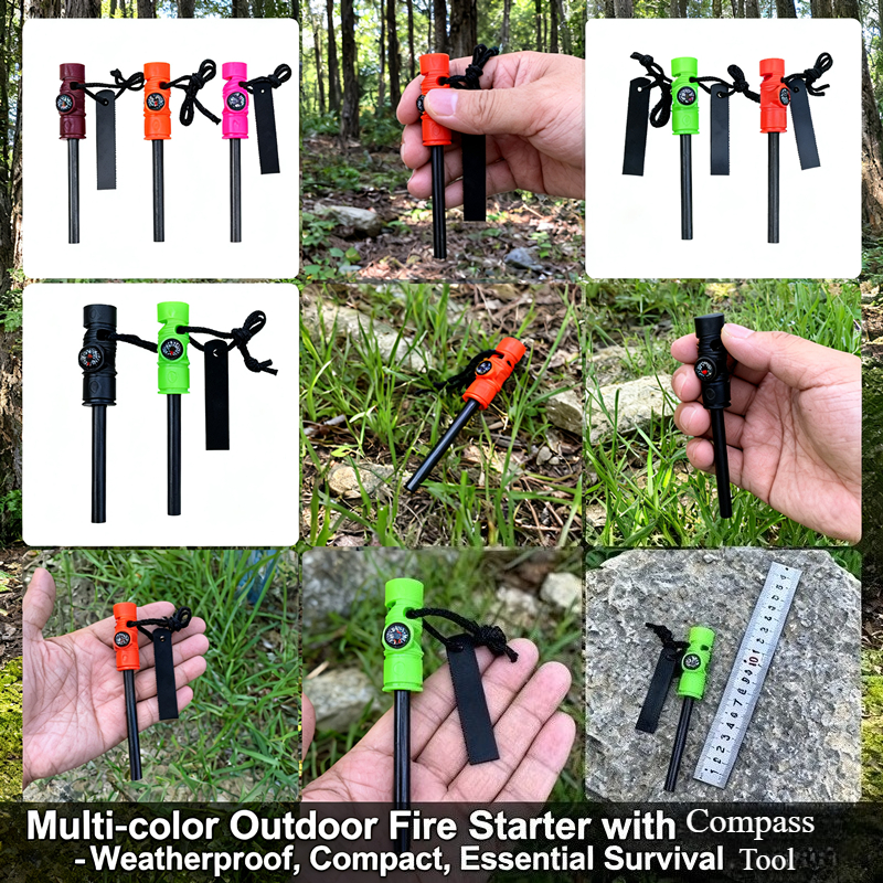 Multifunctional Long Tactical  - Magnesium Fire Starter avis et prix