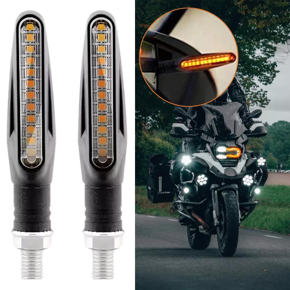 2PCS Universal LED Turn Signal - Sos Light Strobe avis et prix