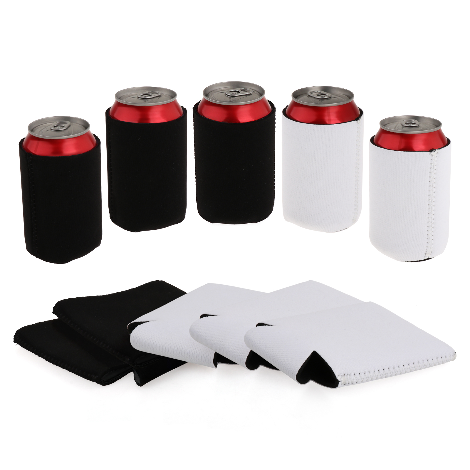 10x Beer Cans Coolers Sleeves  - Water Bag Collapsible avis et prix
