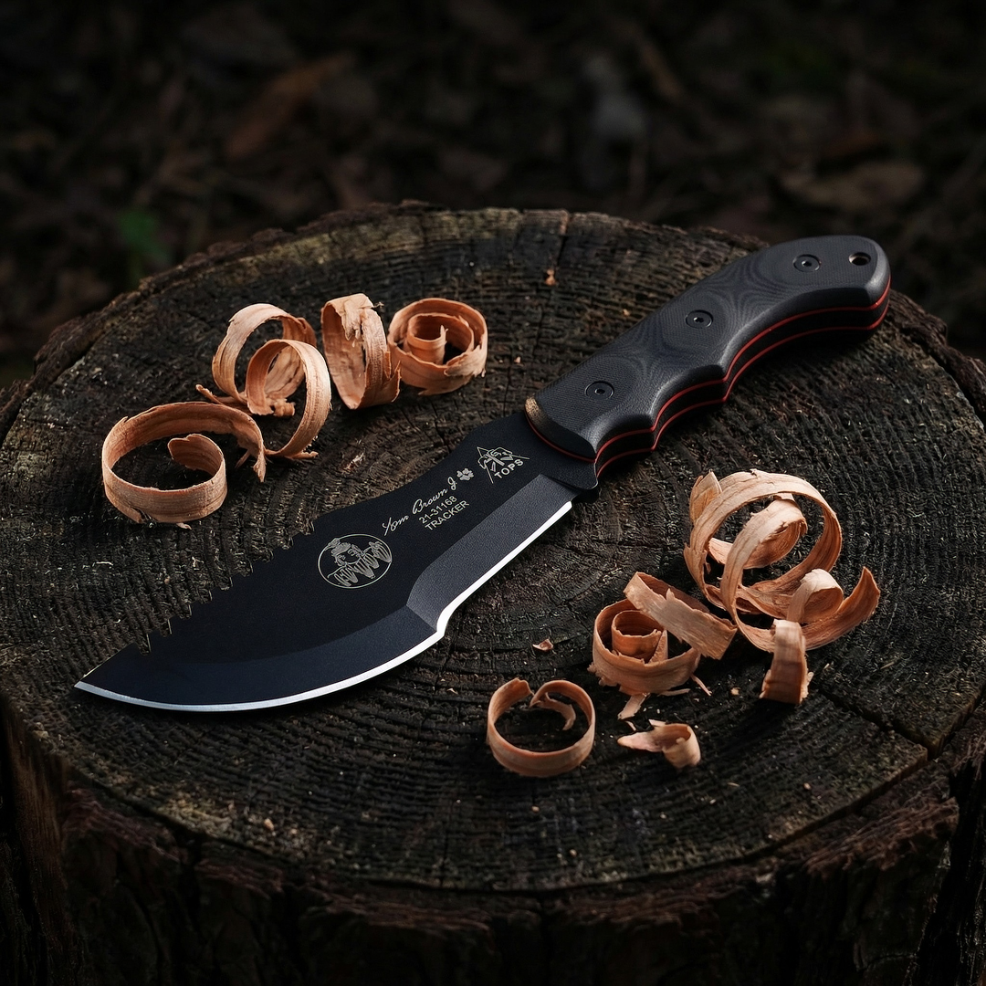 TOPS Tracker - Jungle Rescue K - Bushcraft Knife Fixed avis et prix
