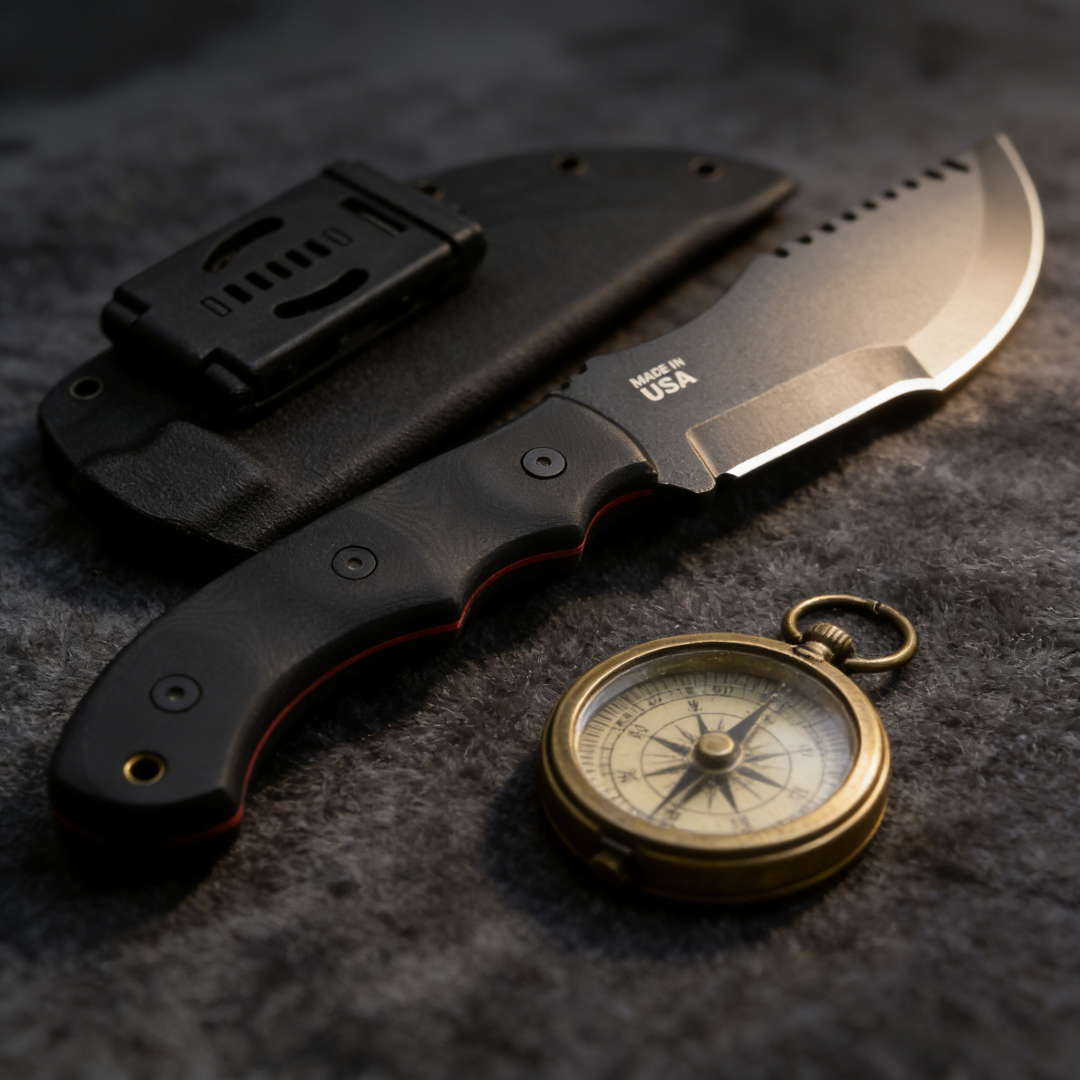 TOPS Tracker - Jungle Rescue K - Bushcraft Knife Fixed avis et prix