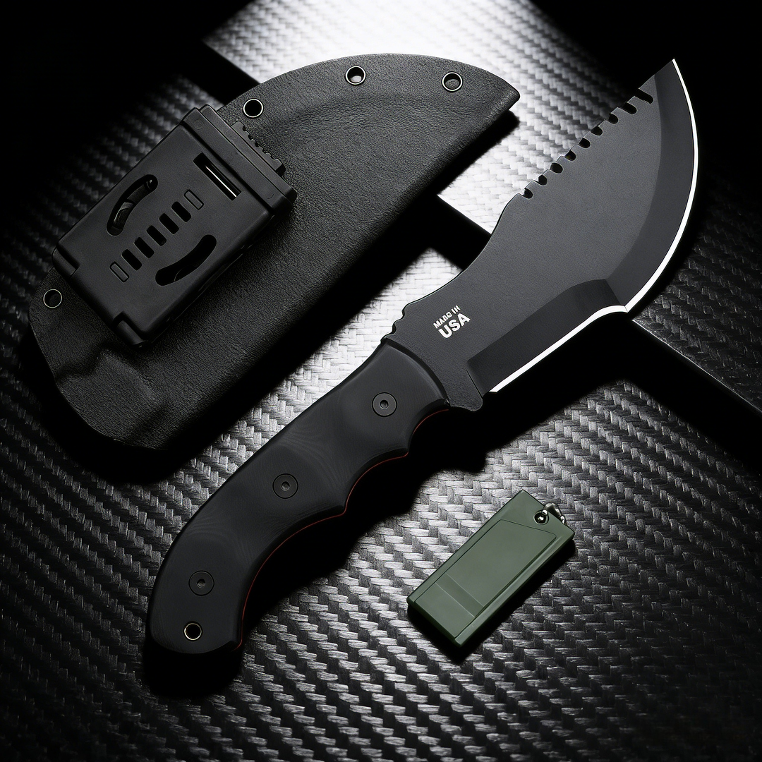 TOPS Tracker - Jungle Rescue K - Bushcraft Knife Fixed avis et prix