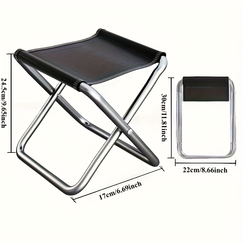 Portable Folding Camping Chair - Fishing Kit Compact avis et prix