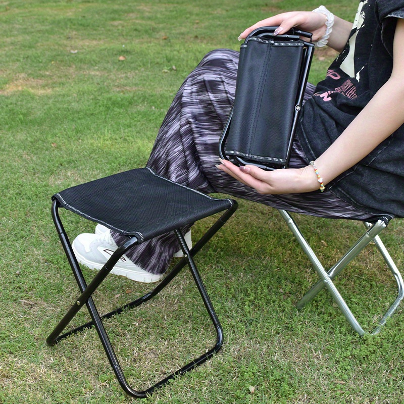 Portable Folding Camping Chair - Fishing Kit Compact avis et prix