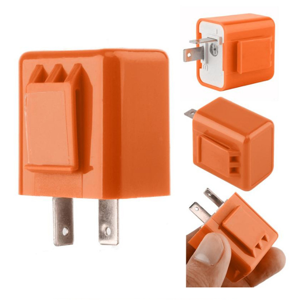 2Pin Motorcycle LED Flasher Re - Signal Panel Orange avis et prix