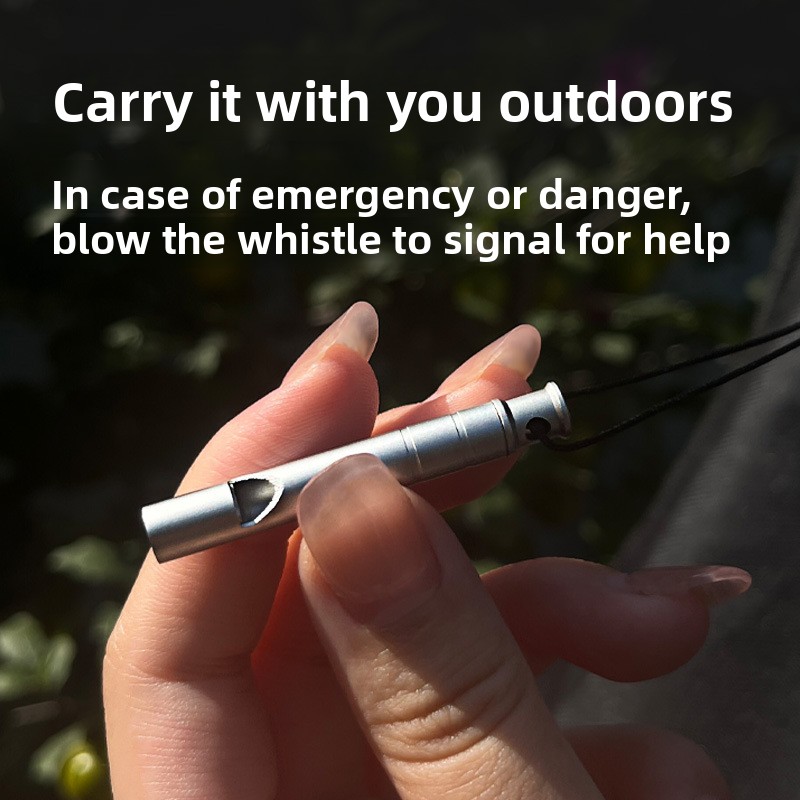 Titanium Alloy Survival Whistl - Emergency Whistle Loud avis et prix