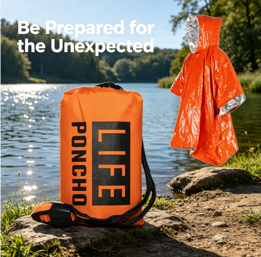 3-in-1 Thermal Emergency Rain  - Emergency Poncho Rain avis et prix