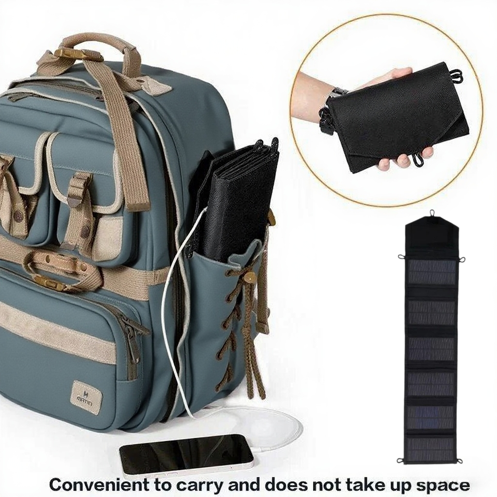 Backpack Carry Portable Foldab - Solar Emergency Charger avis et prix