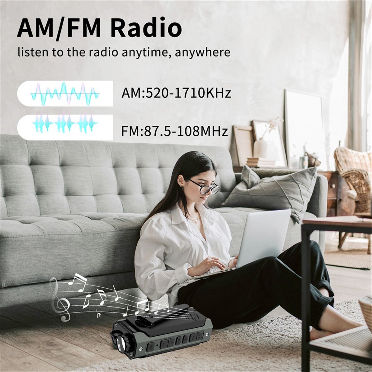 A26Z Portable Solar Radio, Eme - Solar Emergency Charger avis et prix
