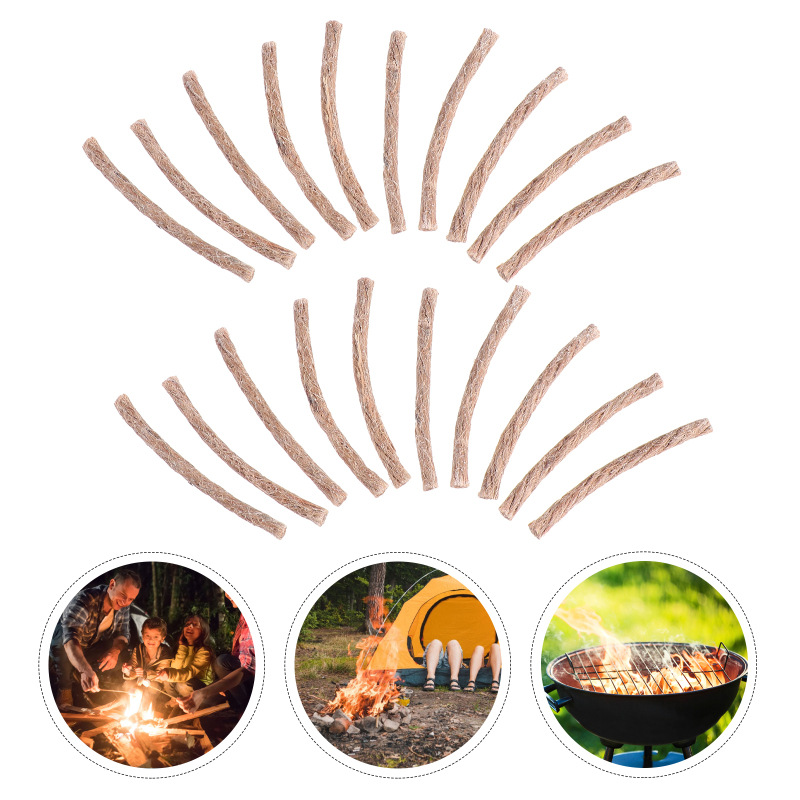 10Pcs Survival Wick Hemp Cord  - Fire Starting Kit avis et prix