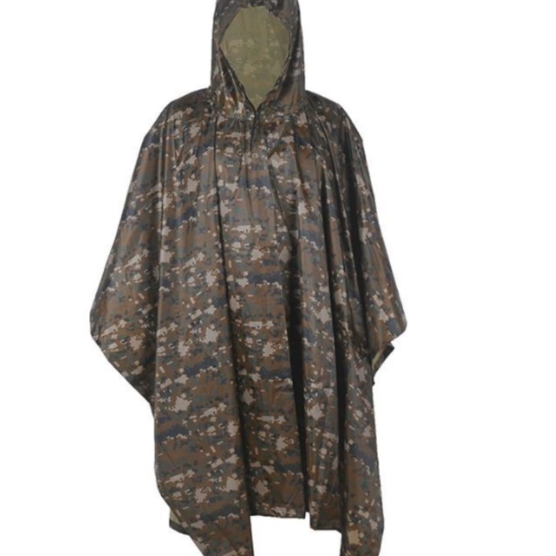 PVC/PU Camouflage Tactical Rai - Emergency Poncho Rain avis et prix
