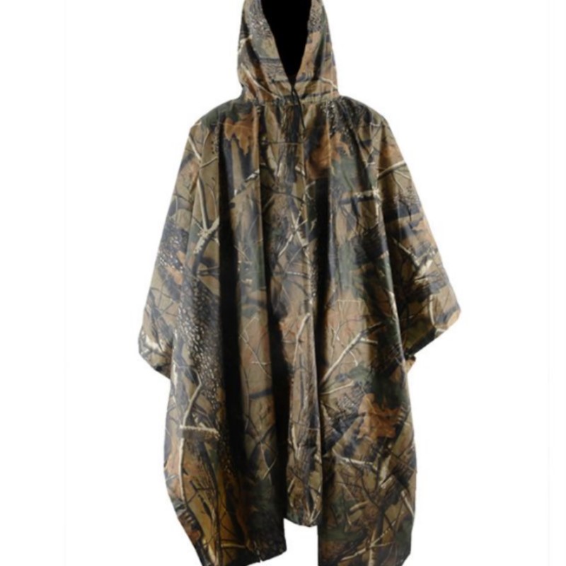 PVC/PU Camouflage Tactical Rai - Emergency Poncho Rain avis et prix