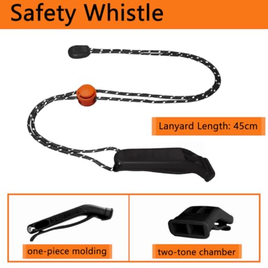 Emergency Whistle, 120db Safet - Emergency Whistle Loud avis et prix