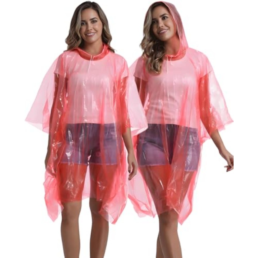 4/6/12 Pack Disposable Rain Po - Emergency Poncho Rain avis et prix