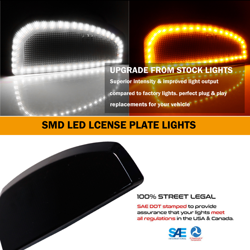 2pcs Switchback LED Side Mirro - Signal Panel Orange avis et prix