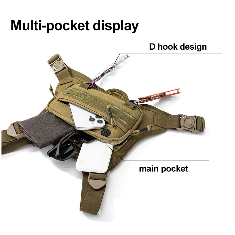 Tactical Front Chest Rig Bag V - Fishing Kit Compact avis et prix