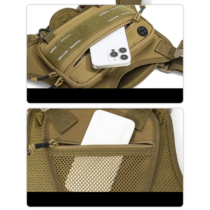 Tactical Front Chest Rig Bag V - Fishing Kit Compact avis et prix
