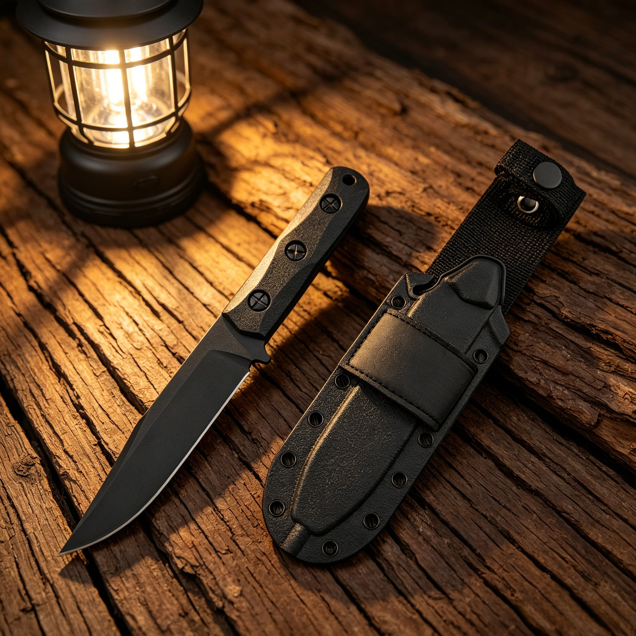 KB EK50 Heavy-Duty Fixed Knife - Bushcraft Knife Fixed avis et prix