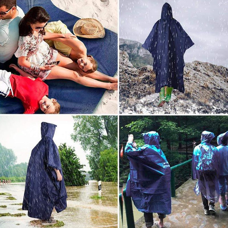 Heavy Duty Rain Poncho For Bac - Emergency Poncho Rain avis et prix