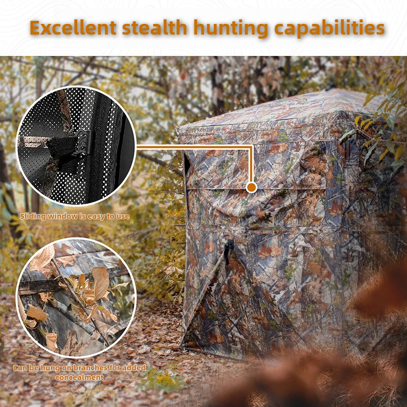 Hunting Tent with 270° One-Way - Emergency Mylar Tent avis et prix