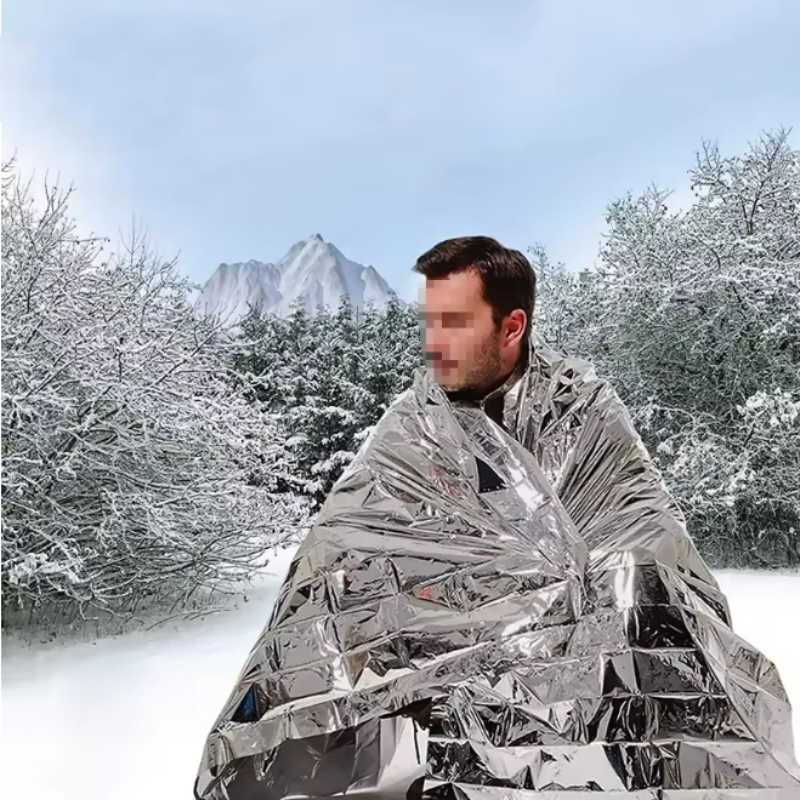 Multi-Scenario Windproof Water - Survival Blanket Reflective avis et prix