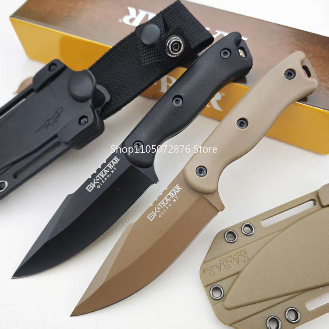BK18 Outdoor Fixed Blade Utili - Bushcraft Knife Fixed avis et prix