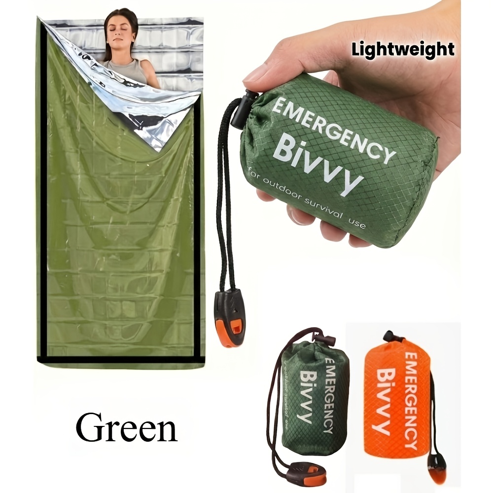 3Pcs Emergency Sleeping Bag Ki - Bivy Bag Emergency avis et prix