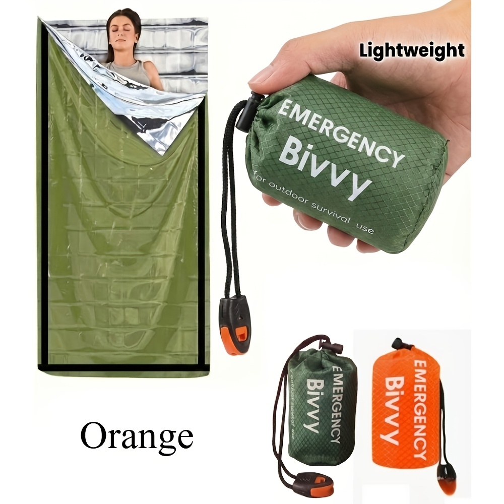 3Pcs Emergency Sleeping Bag Ki - Bivy Bag Emergency avis et prix