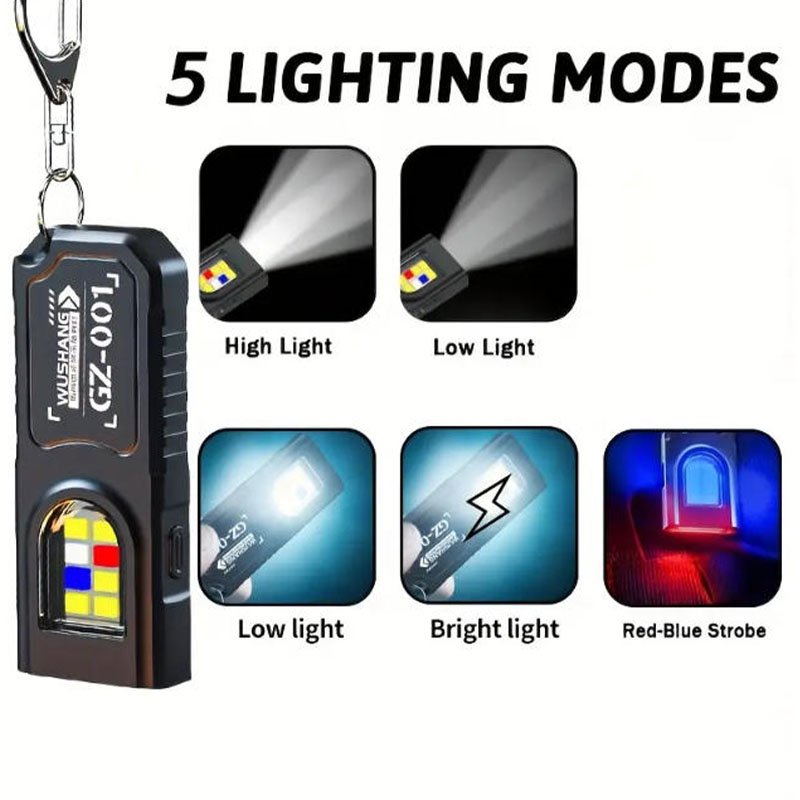Multifunctional Keychain Flash - Fishing Kit Compact avis et prix