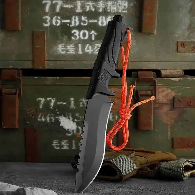 Outdoor High hardness straight - Bushcraft Knife Fixed avis et prix