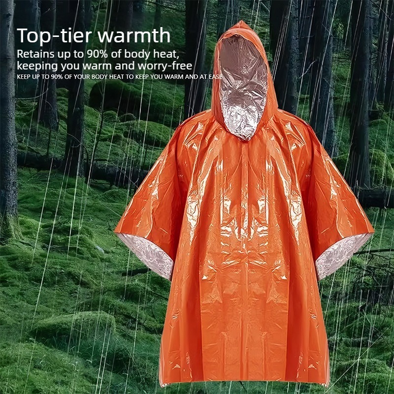1-10PCS Emergency Rain Poncho  - Emergency Poncho Rain avis et prix