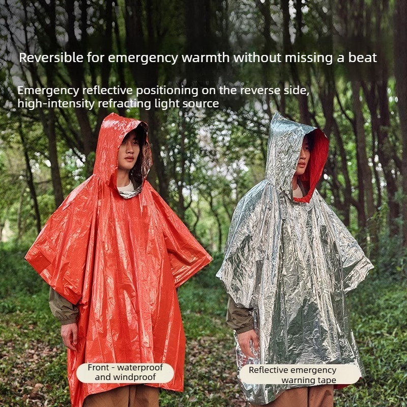 1-10PCS Emergency Rain Poncho  - Emergency Poncho Rain avis et prix