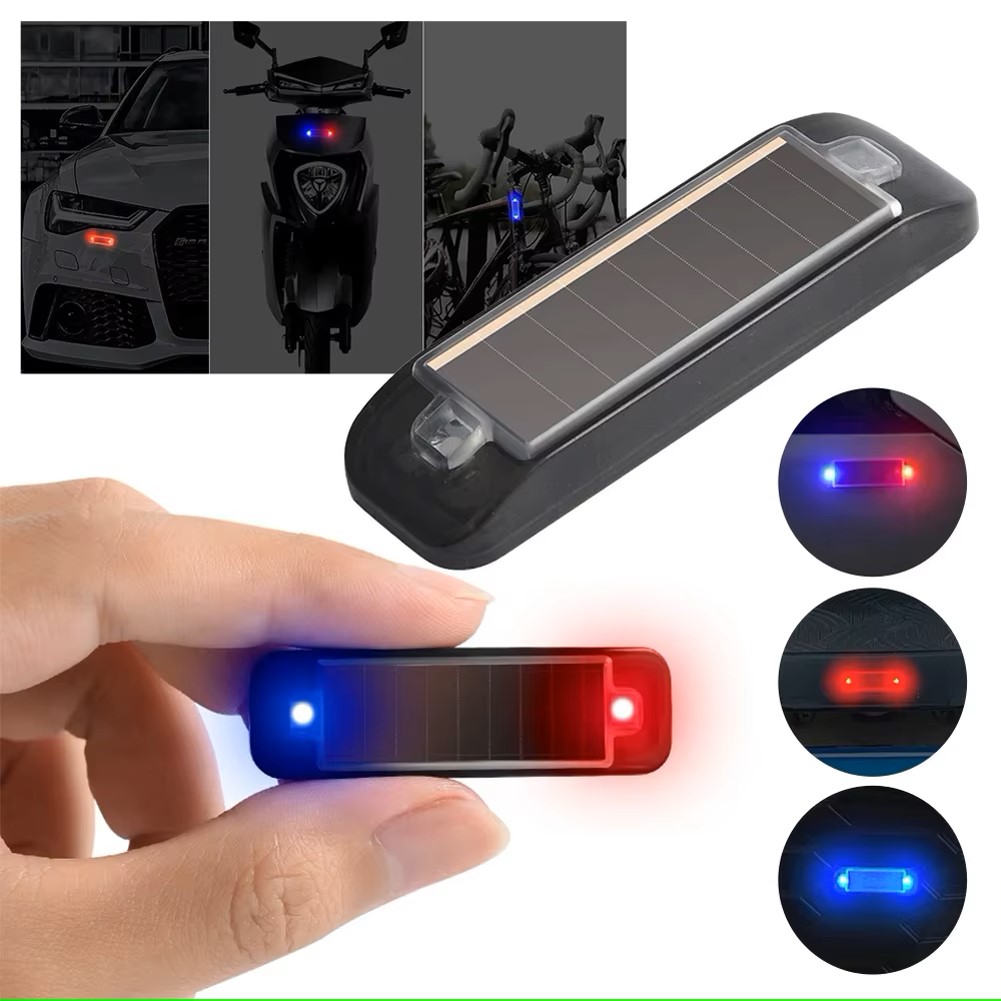 Mini LED Solar Power Car Warni - Sos Light Strobe avis et prix
