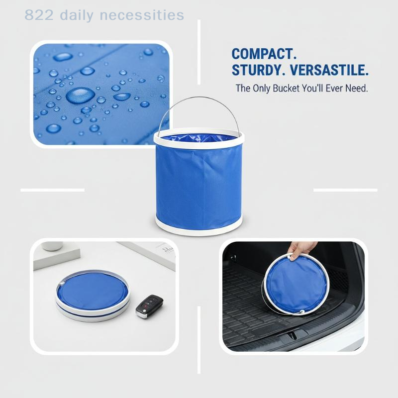 9L 13L Car Folding Bucket Oxfo - Water Bag Collapsible avis et prix