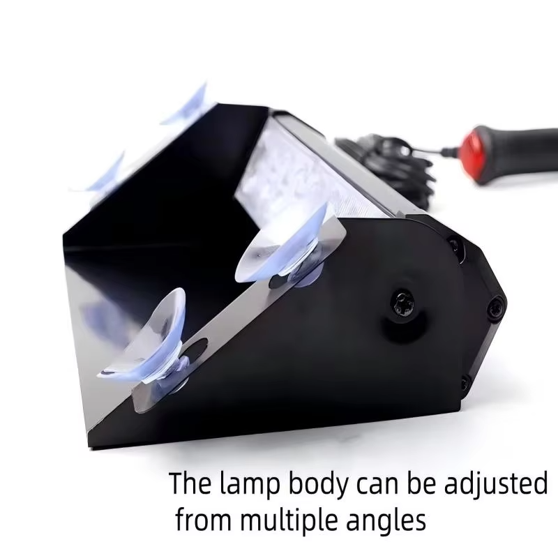 8 LED Universal Car Strobe Lig - Sos Light Strobe avis et prix