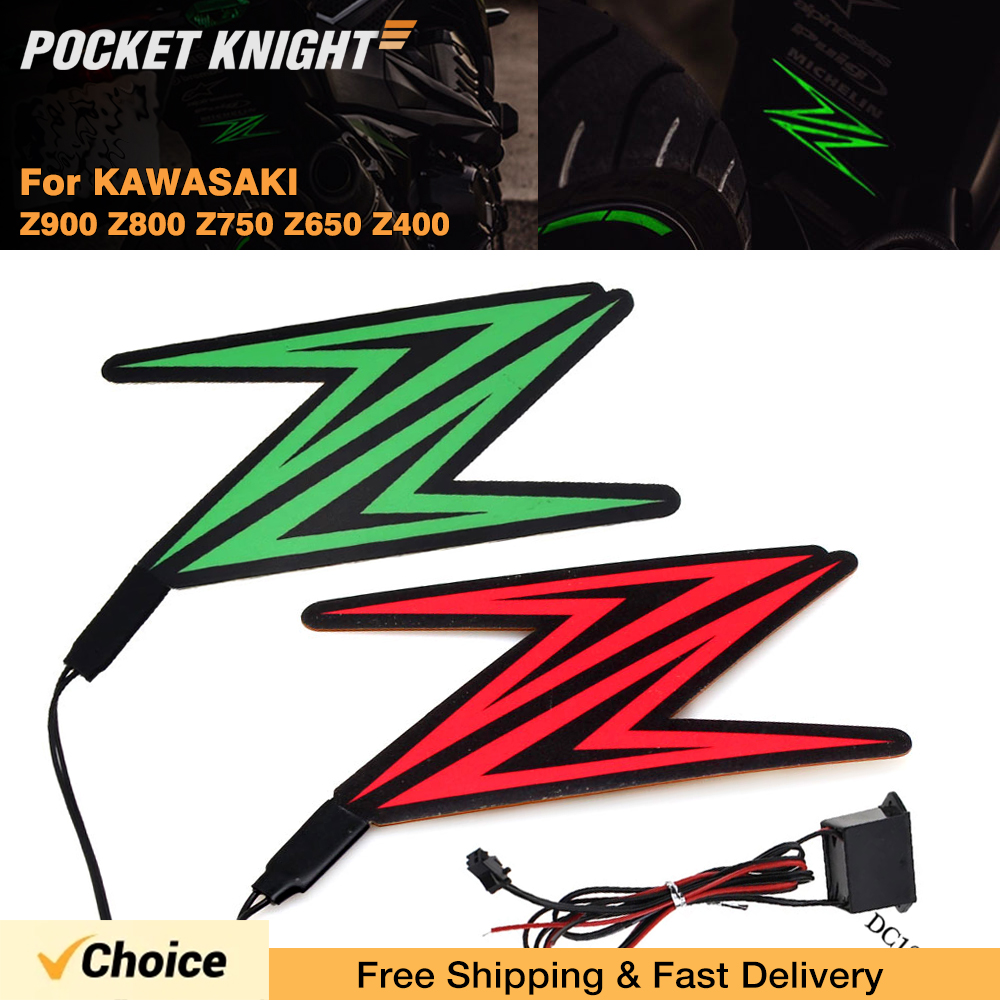 Z Motorcycle LED Light Sticker - Sos Light Strobe avis et prix