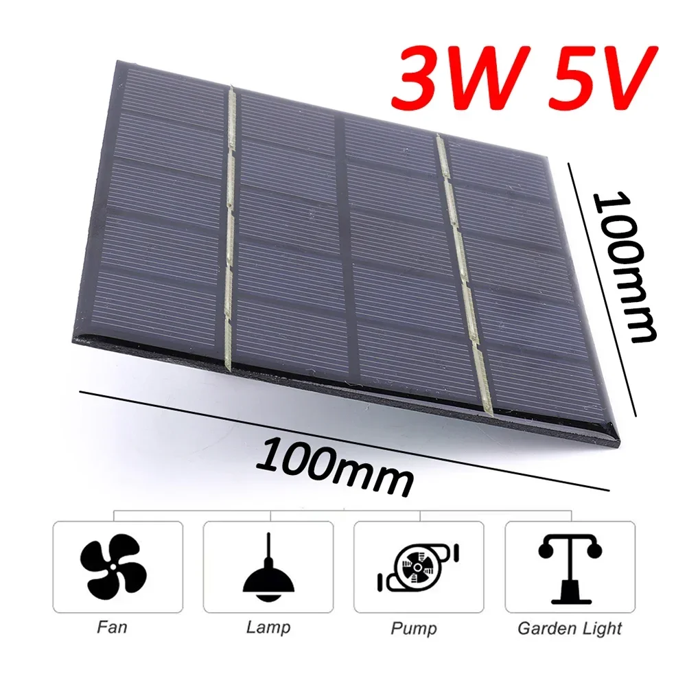 Solar Panel 3W 5V Solar Board  - Solar Emergency Charger avis et prix