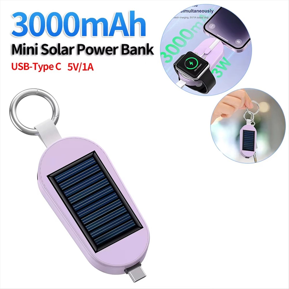 #01U Electronics Accessories,M - Solar Emergency Charger avis et prix